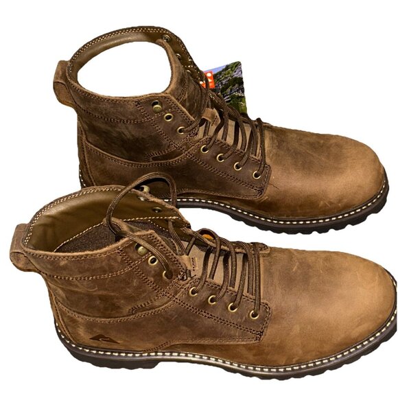 Ozark Trail Men\'s Range Mountain Hiking Boots Size 11.5 Brown main image 4
